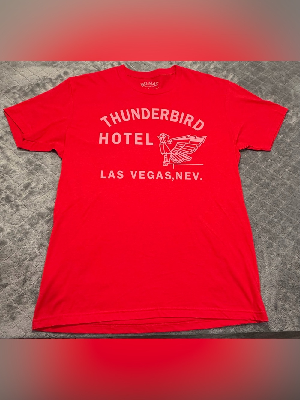 No Mas Thunderbird Hotel Las Vegas T Shirt Large 2007 Sonny Liston Boxing
